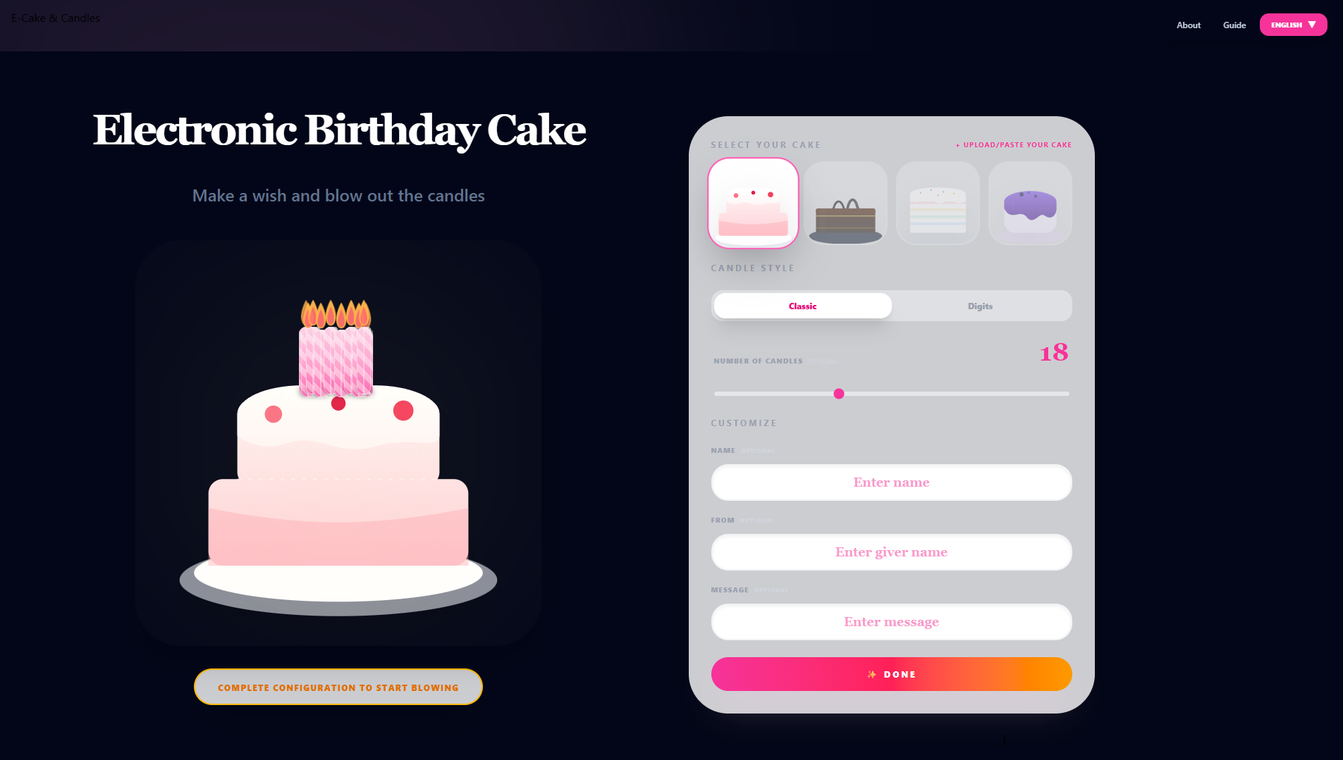 Birthday Cake